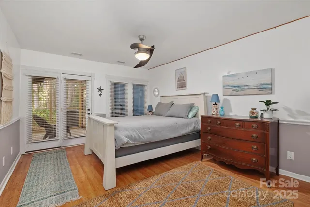 a room with a bed and a couch