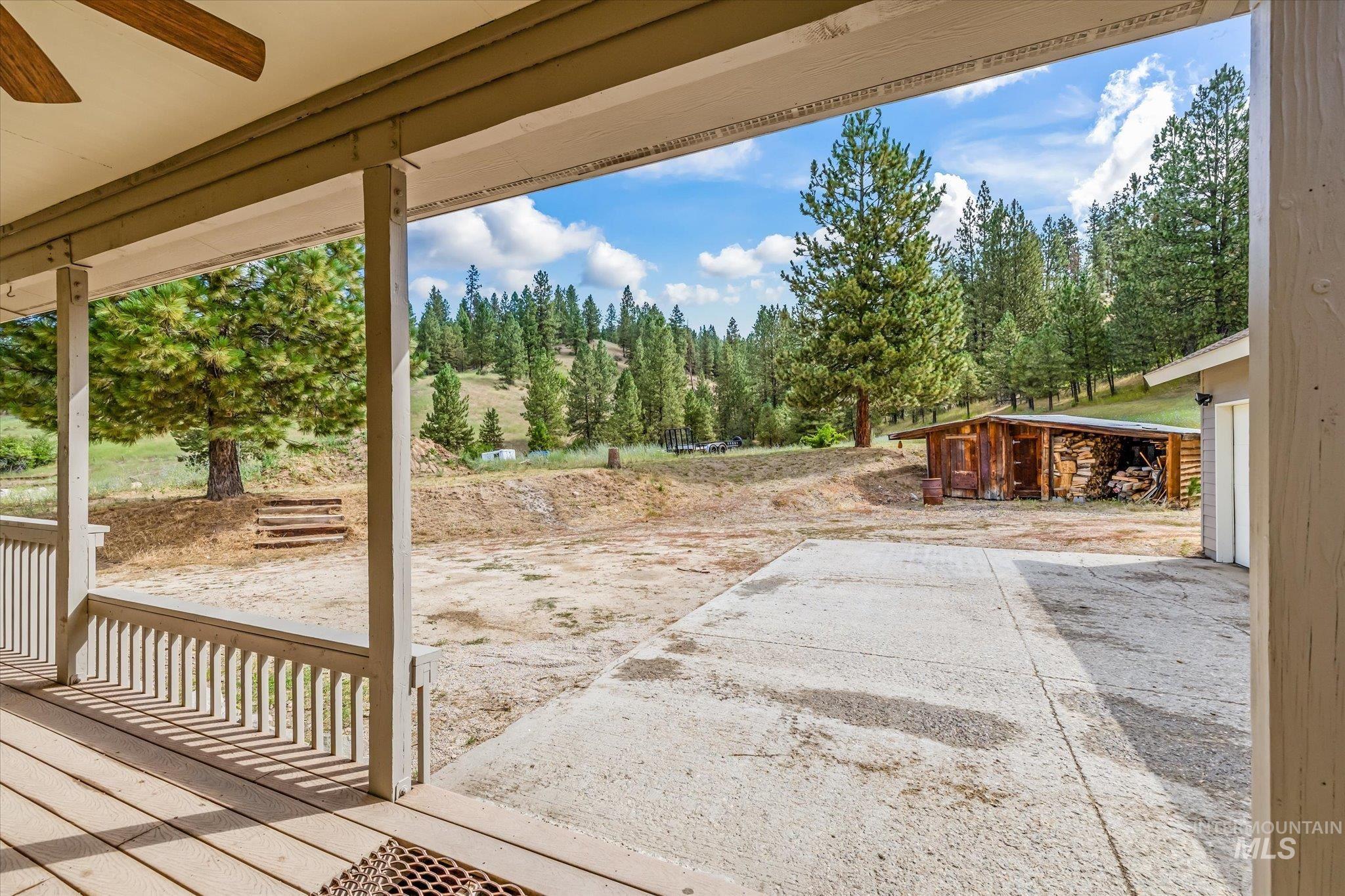 1126 Banks Lowman Road Garden Valley, ID 83622 - Photo 41 of 49 Back porch