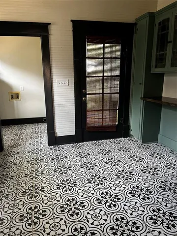 a bathroom with a sink and a shower