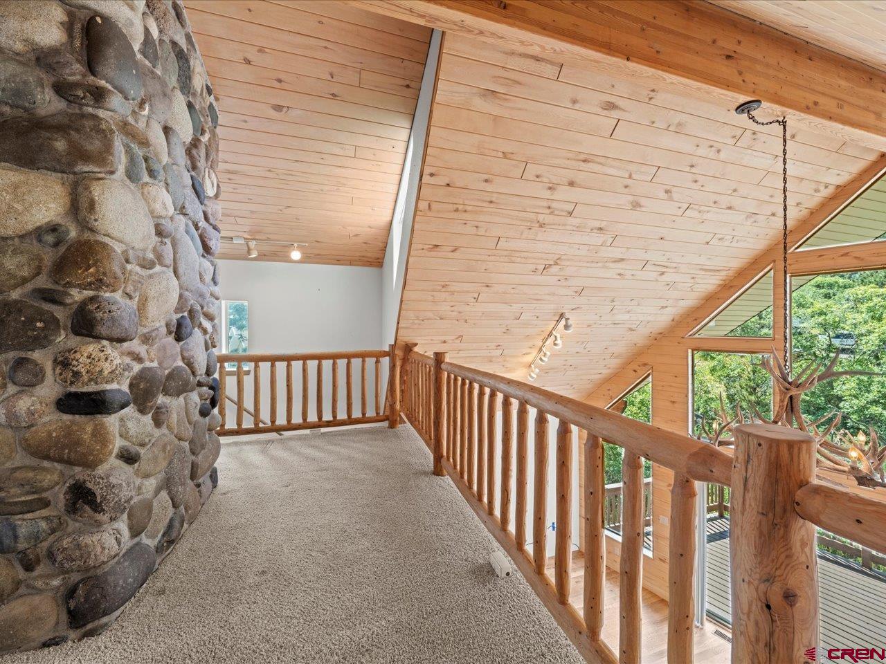55 Valley View Road Ridgway, CO 81432 - Photo 31 of 40 a view of balcony with wooden floor