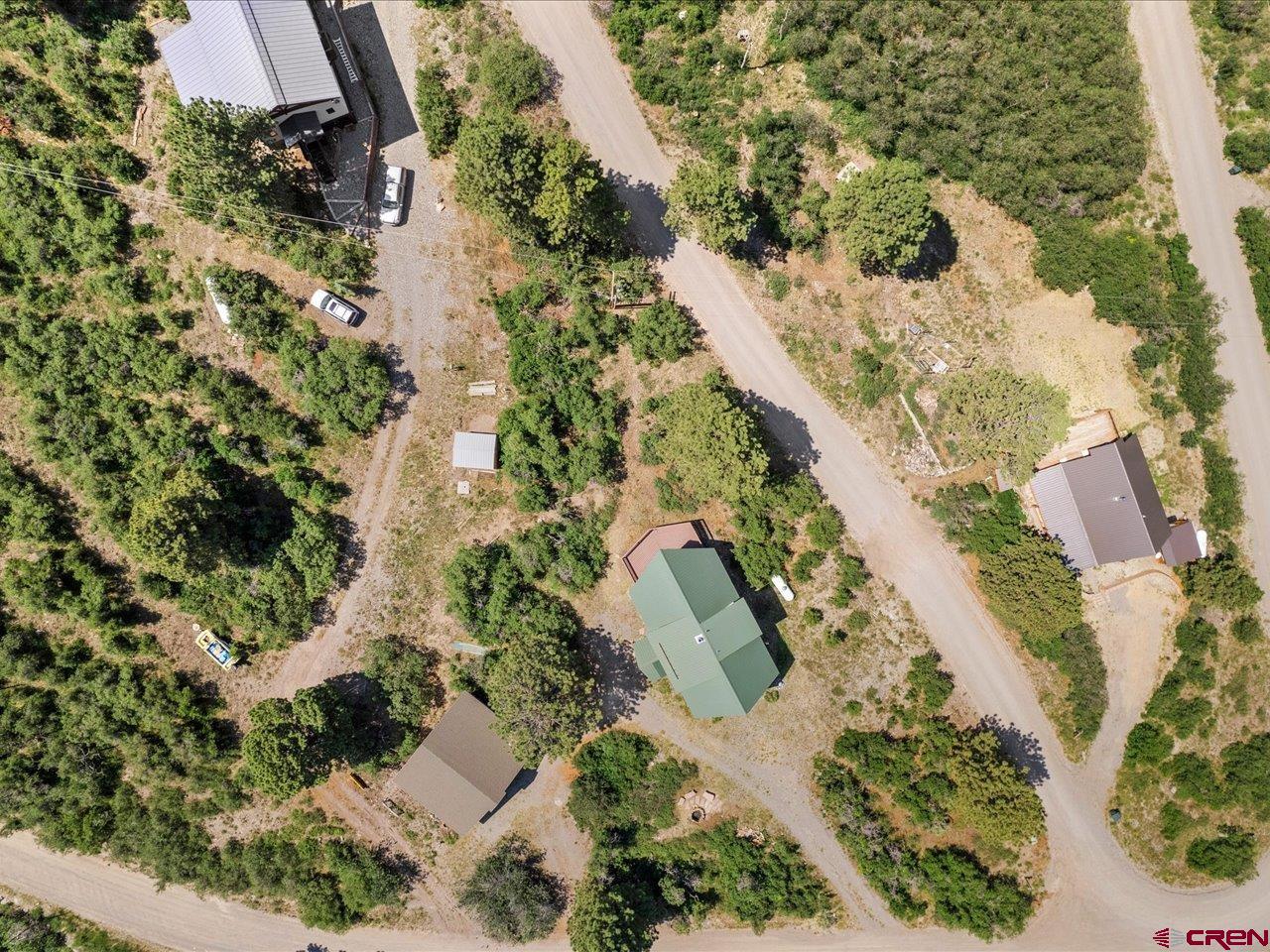 55 Valley View Road Ridgway, CO 81432 - Photo 39 of 40 an aerial view of residential houses with outdoor space