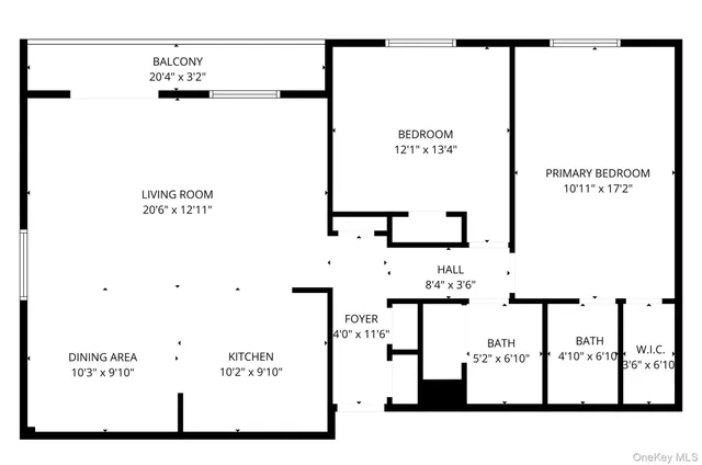 a picture of a wall with a white and white photo