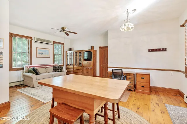 a view of beach and ocean