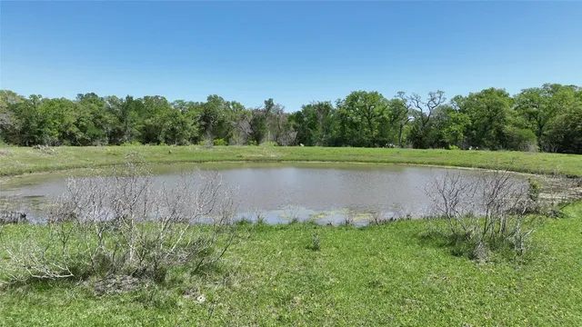 a view of an outdoor space with a lake view