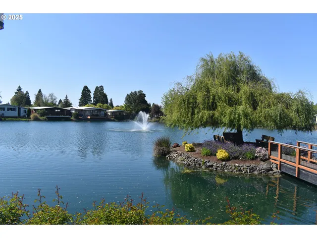 a view of outdoor space with deck and living area