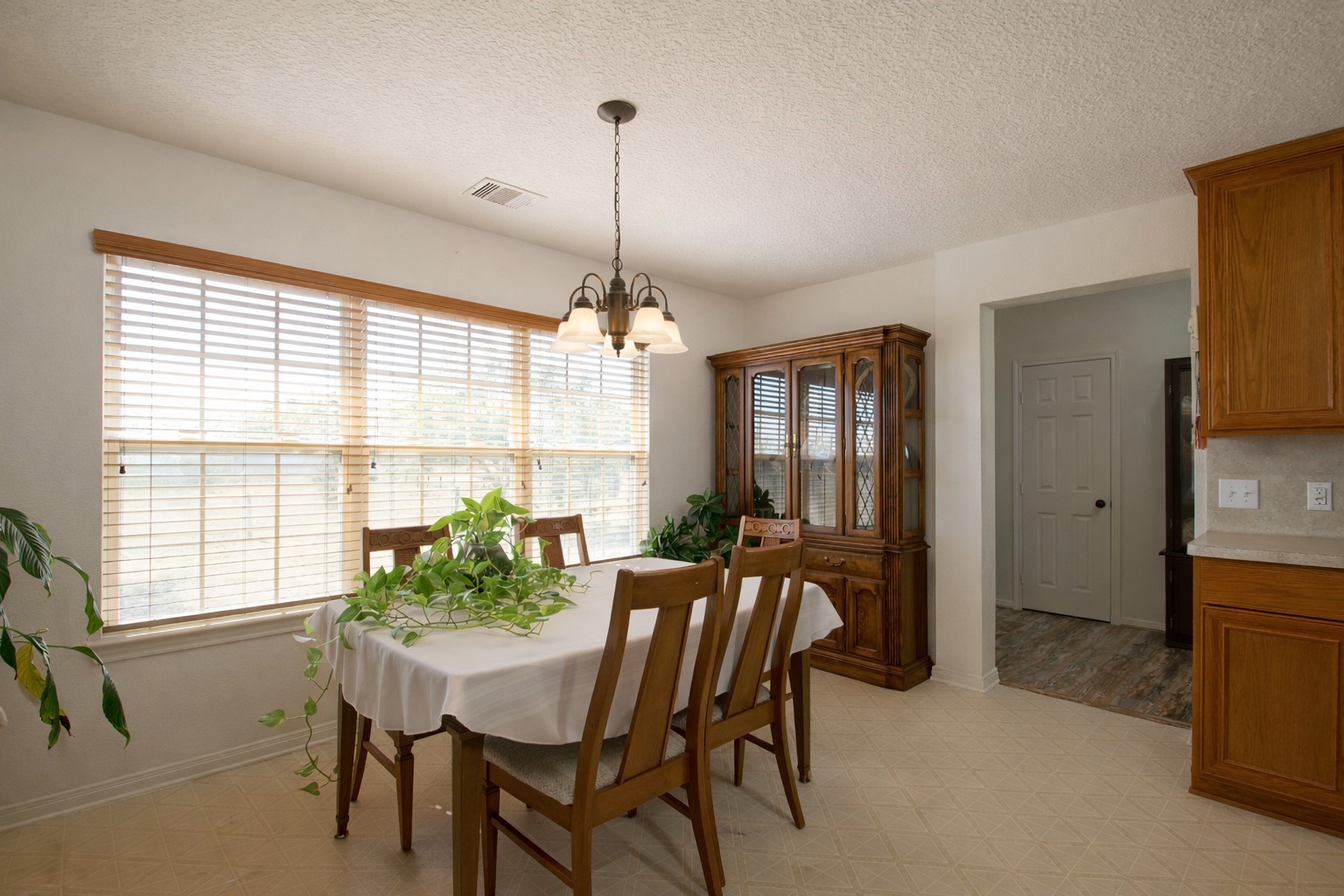 9439 Jeske Road Needville, TX 77461 - Photo 22 of 48 a view of a dining room with furniture window and outside view