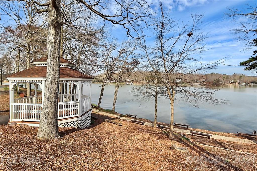 144 Amber Woods Drive Tega Cay, SC 29708 - Photo 34 of 37 a view of a backyard with a tree