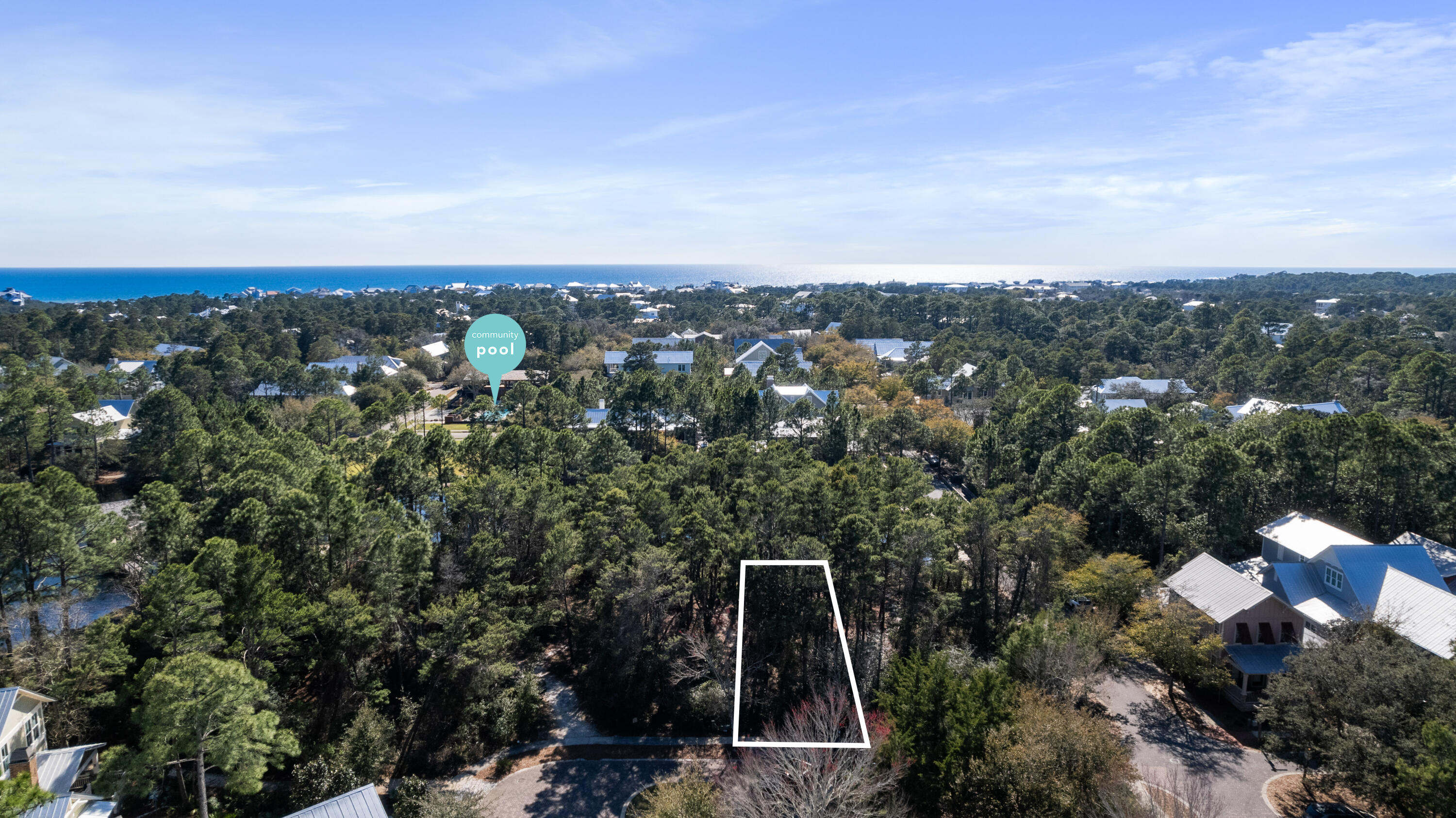 Lot 32 Nickajack S Santa Rosa Beach Santa Rosa Beach, FL 32459 - Photo 4 of 22 an aerial view of multiple house