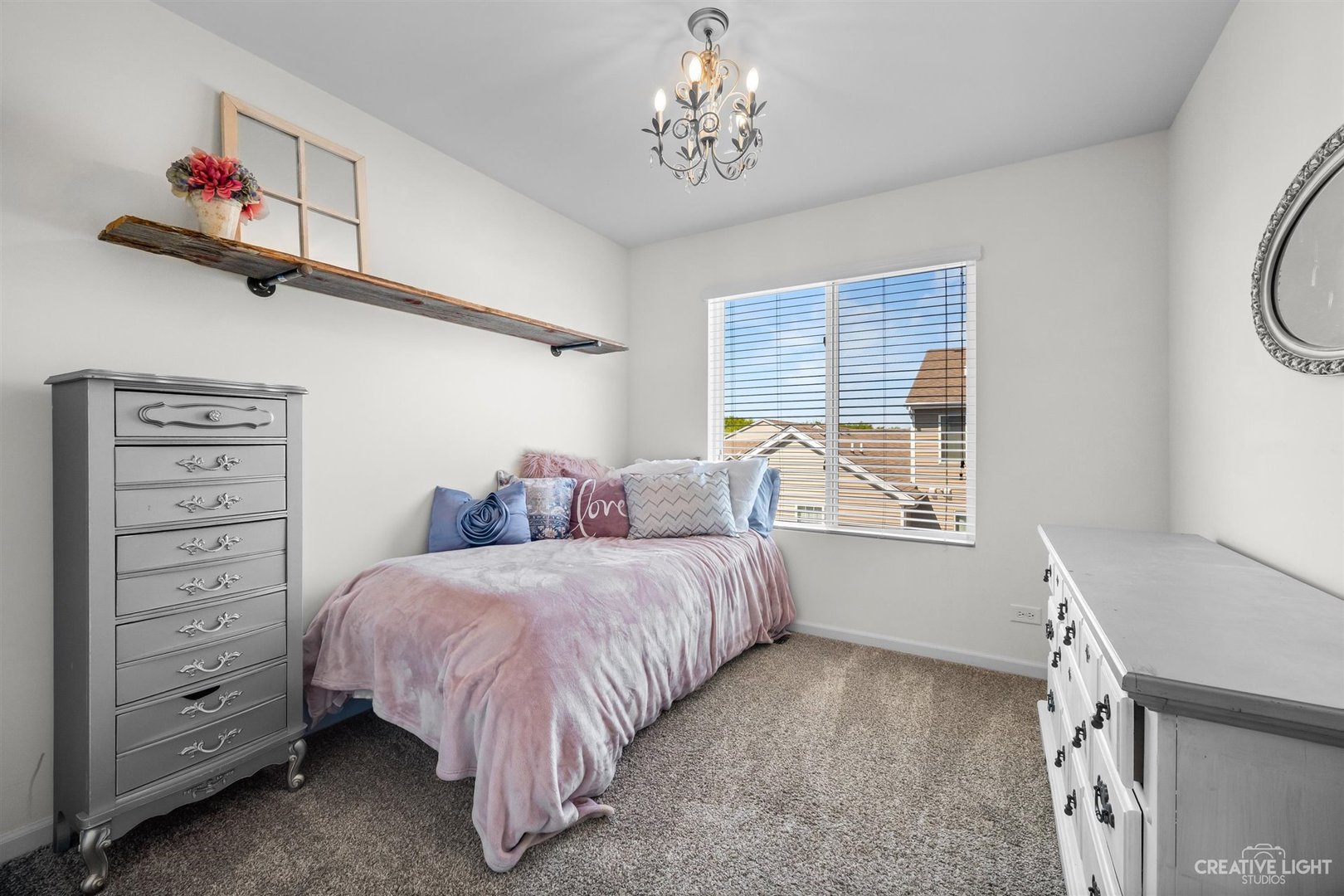2342 Upland Road Pingree Grove, IL 60140 - Photo 13 of 22 a bedroom with a bed and a window