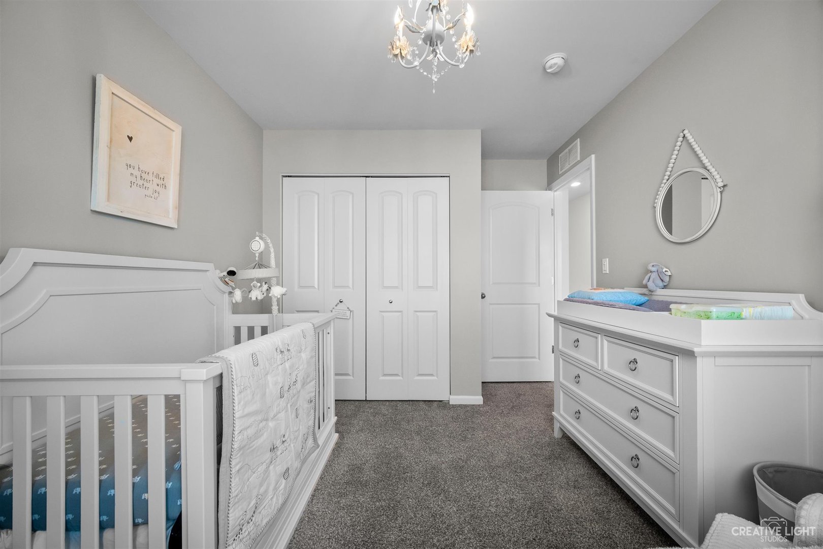 2342 Upland Road Pingree Grove, IL 60140 - Photo 18 of 22 a bathroom with a double vanity sink and a mirror