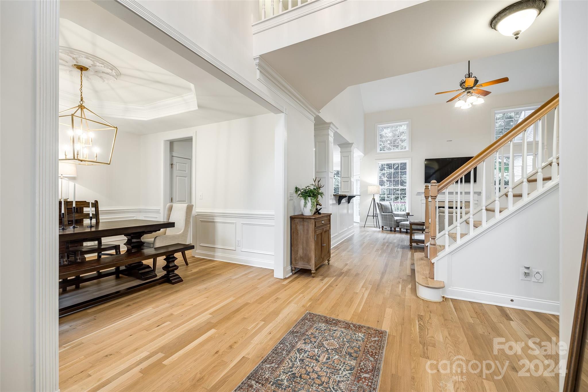 2004 Emerald Pines Drive Tega Cay, SC 29708 - Photo 6 of 30 a living room with furniture and a wooden floor