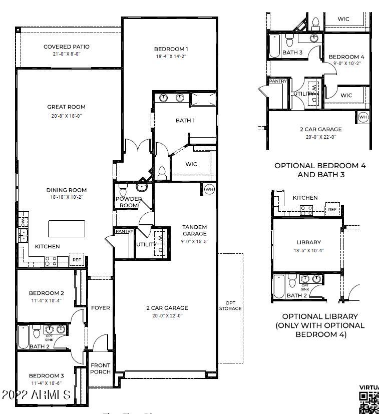 23991 West Ripple Road Buckeye, AZ 85326 - Photo 27 of 27 McCormick Floor Plan