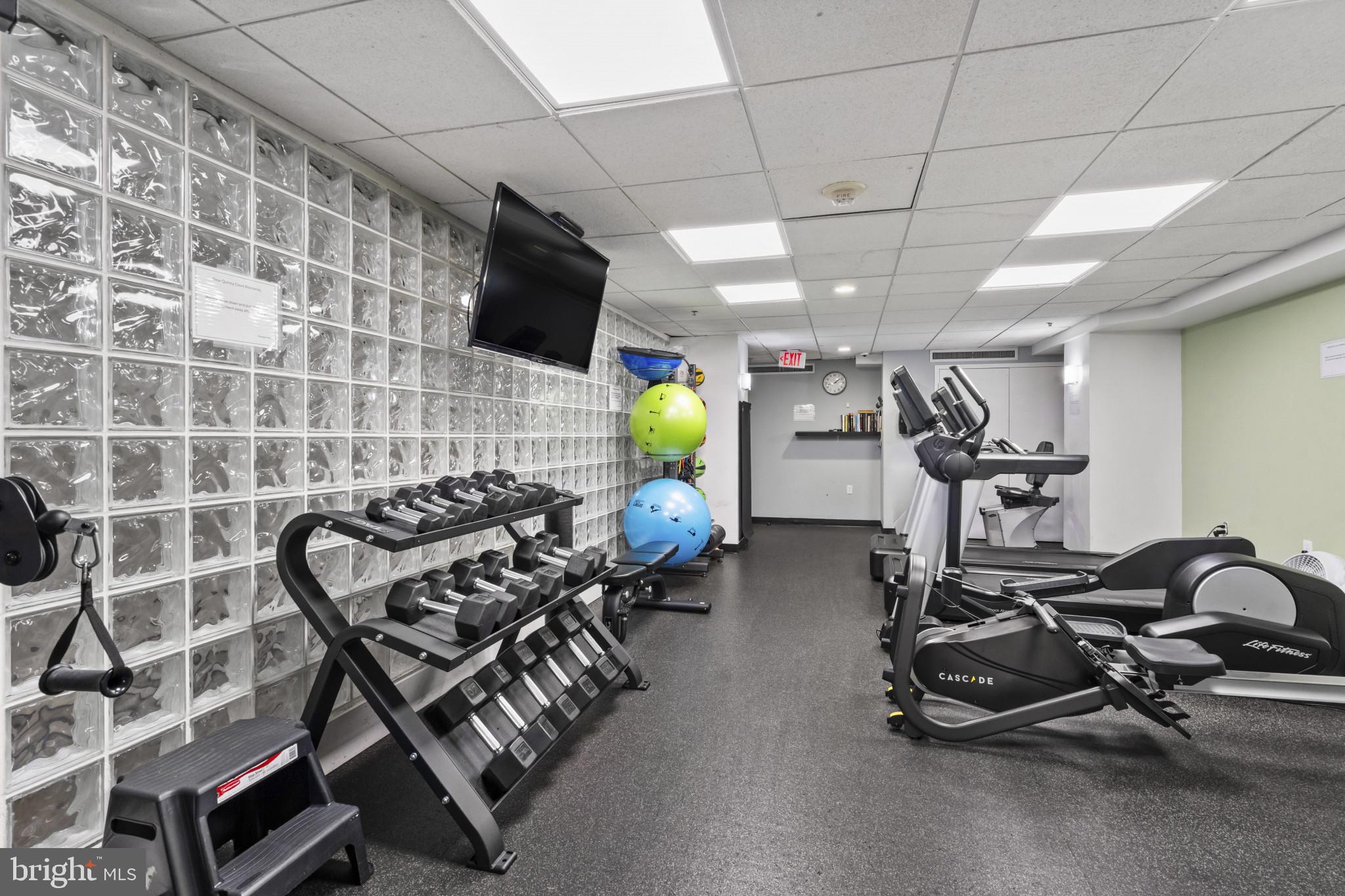 1117 10th Street Northwest, Unit 302 Washington, DC 20001 - Photo 29 of 36 Gym