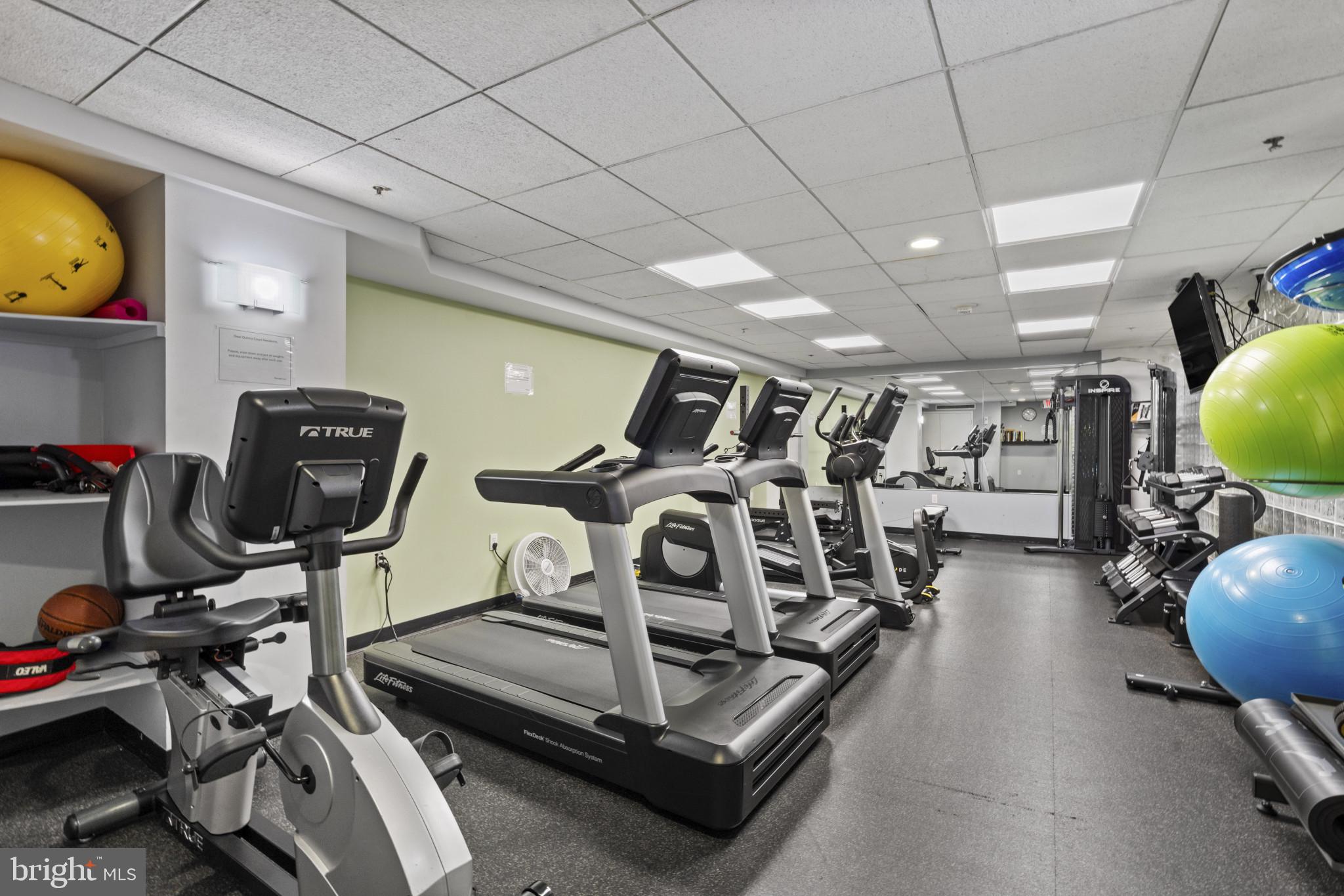 1117 10th Street Northwest, Unit 302 Washington, DC 20001 - Photo 30 of 36 Gym