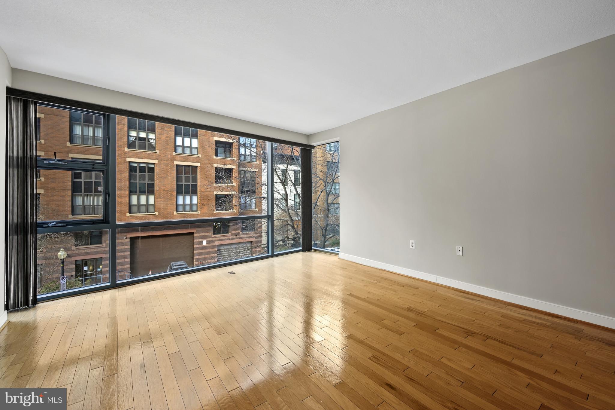 1117 10th Street Northwest, Unit 302 Washington, DC 20001 - Photo 5 of 36 Wall of windows