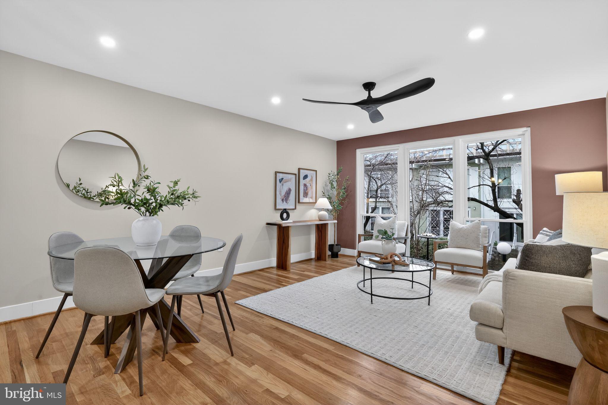 205 G Street Southwest, Unit 145 Washington, DC 20024 - Photo 13 of 46 Bright and airy living space with modern flair.