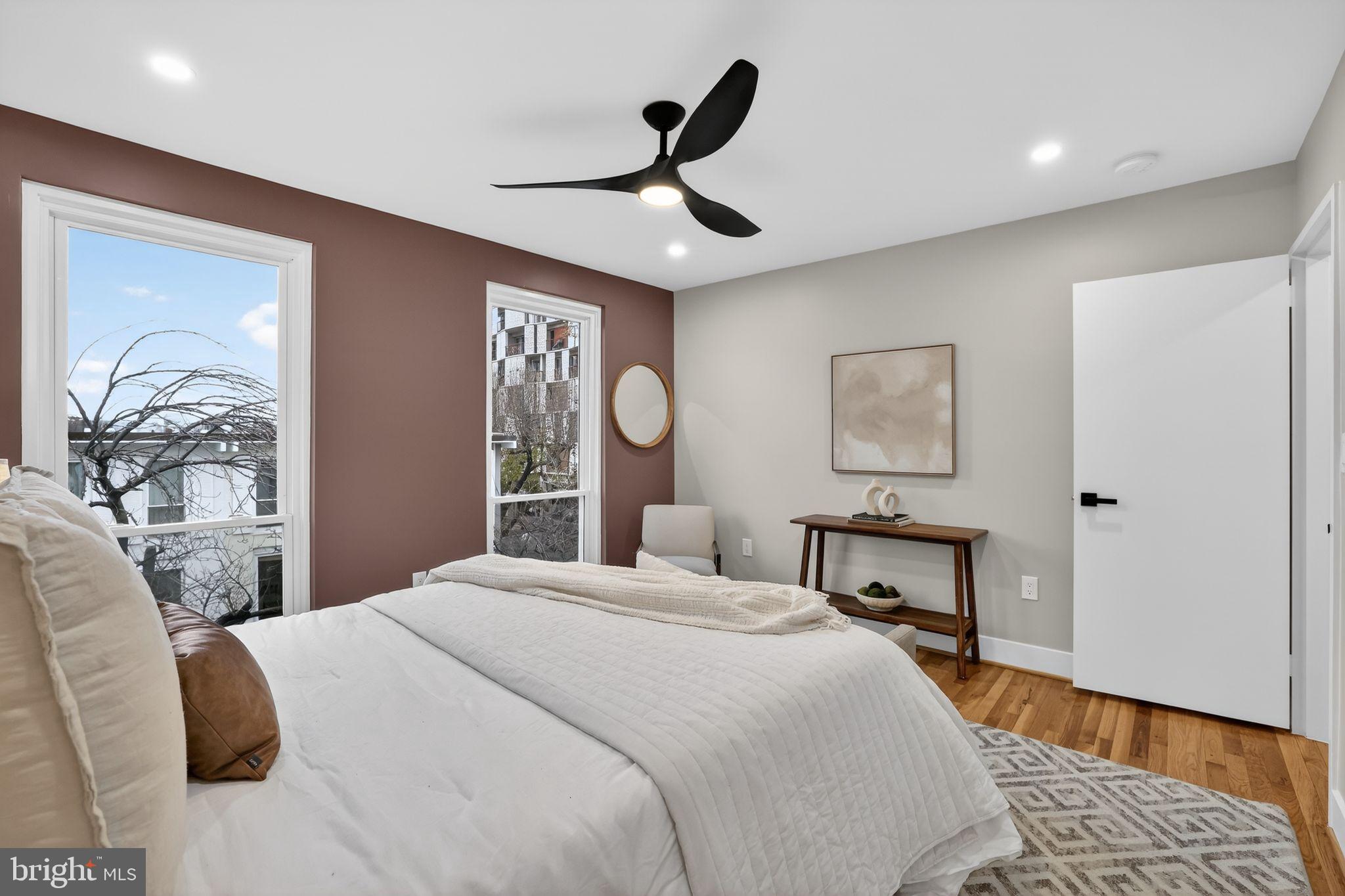 205 G Street Southwest, Unit 145 Washington, DC 20024 - Photo 32 of 46 Serene bedroom with modern accents.