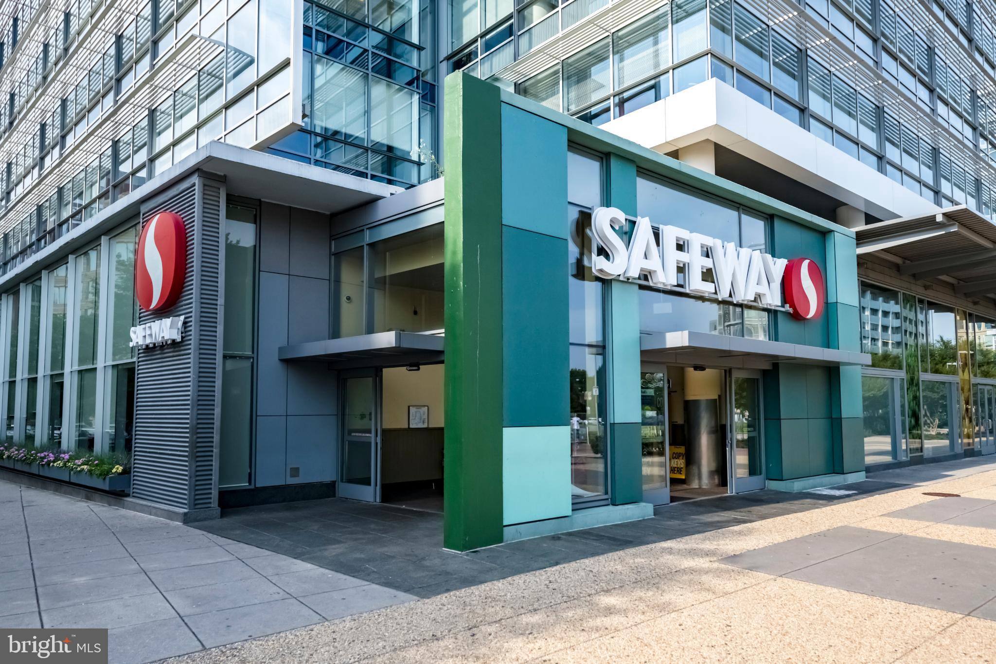 205 G Street Southwest, Unit 145 Washington, DC 20024 - Photo 38 of 46 Modern storefront of a Safeway grocery.