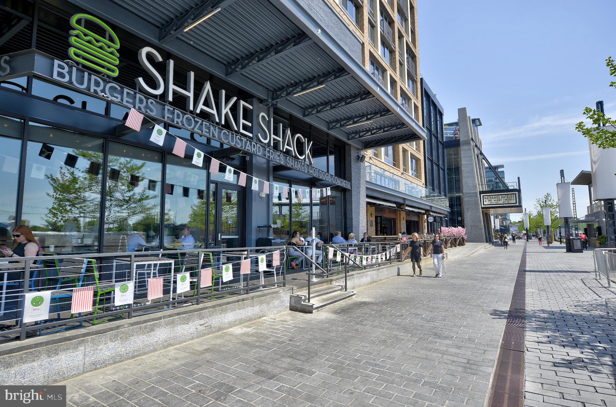 205 G Street Southwest, Unit 145 Washington, DC 20024 - Photo 45 of 46 Vibrant dining scene at Shake Shack.