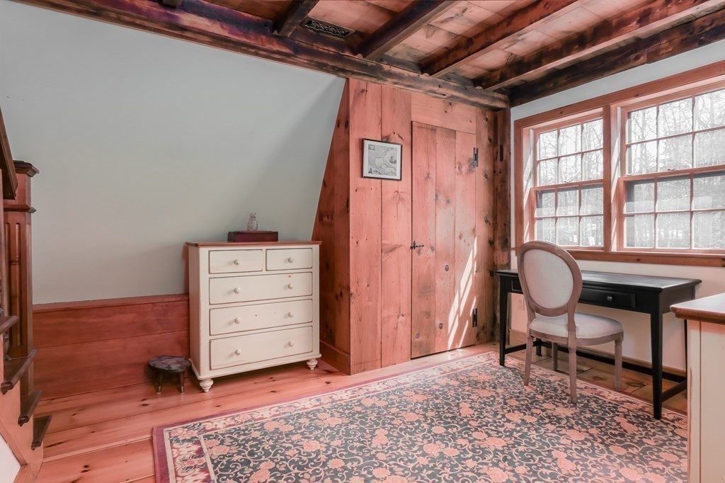 24 Whitney Road Shirley, MA 01464 - Photo 19 of 42 a view of a workspace with furniture and a window
