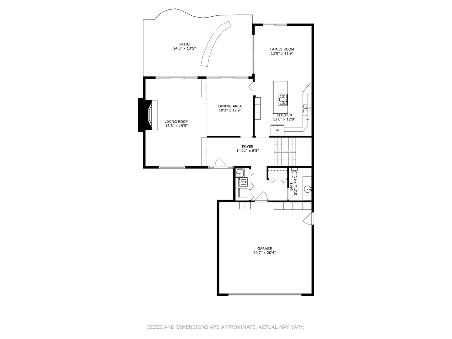 1119 Deerfield Road Deerfield, IL 60015 - Photo 17 of 19 a picture of a floor plan
