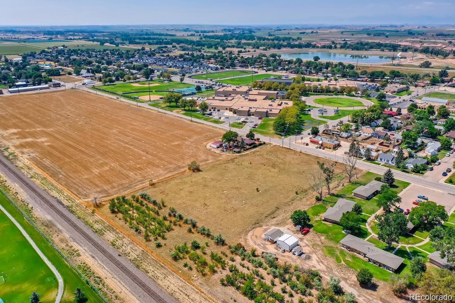 South Denver Avenue Fort Lupton, CO 80621 - Photo 8 of 11 an aerial view of a city