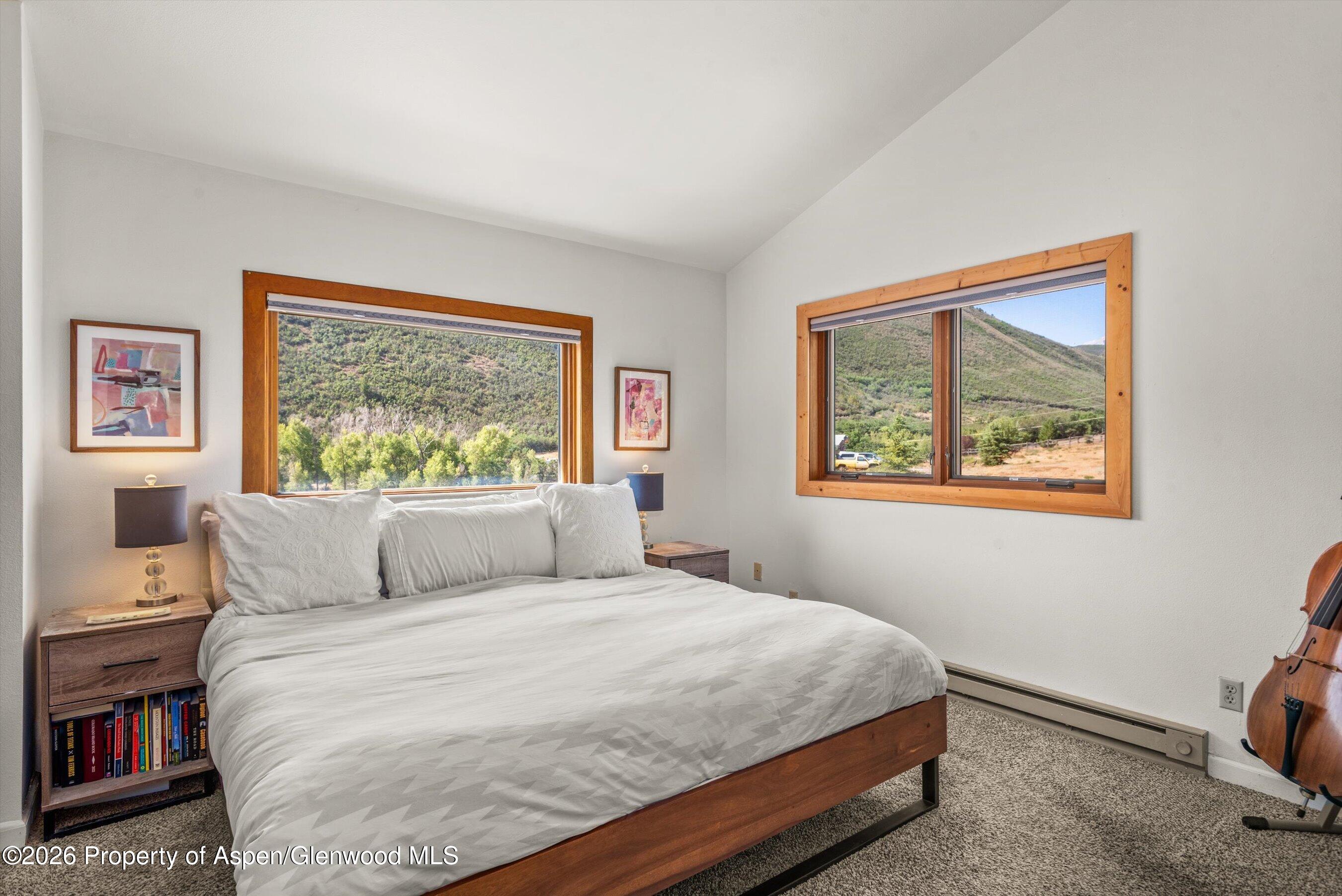 360 West Sopris Creek Road Basalt, CO 81621 - Photo 18 of 52 Primary Bedroom w/ Views