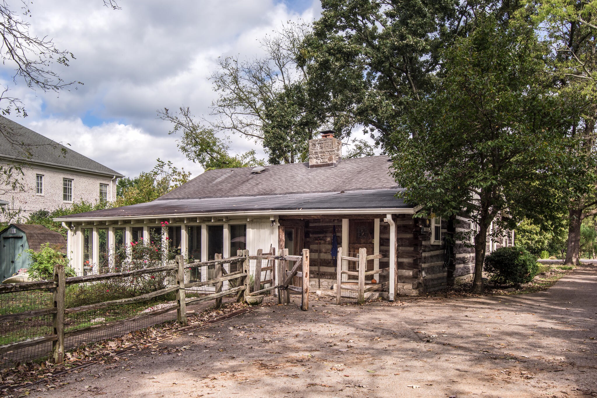 3815 Trimble Road Nashville, TN 37215 - Photo 25 of 31 a view of a house with a yard and fence
