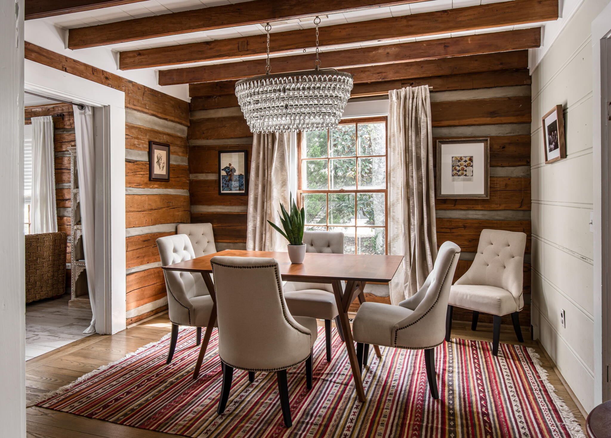 3815 Trimble Road Nashville, TN 37215 - Photo 10 of 31 a view of a dining room with furniture window and wooden floor