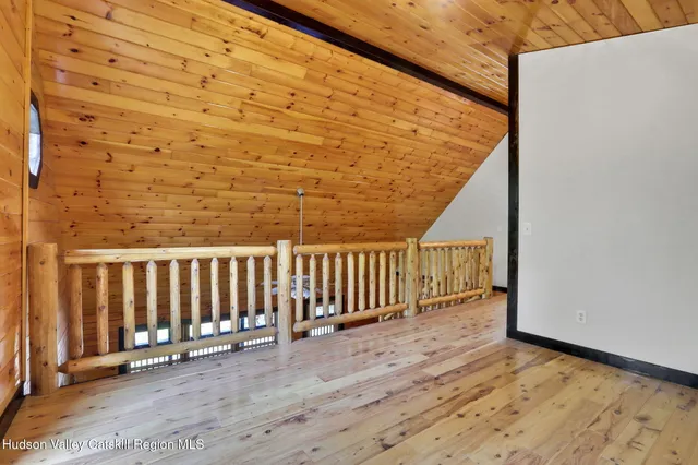 a view of wooden floor