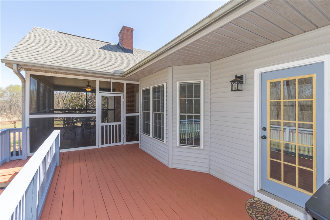 108 Pearman Drive Pendleton, SC 29670 - Photo 40 of 50 This spacious deck offers seamless outdoor living, perfect for relaxation and enjoying the natural surroundings.
