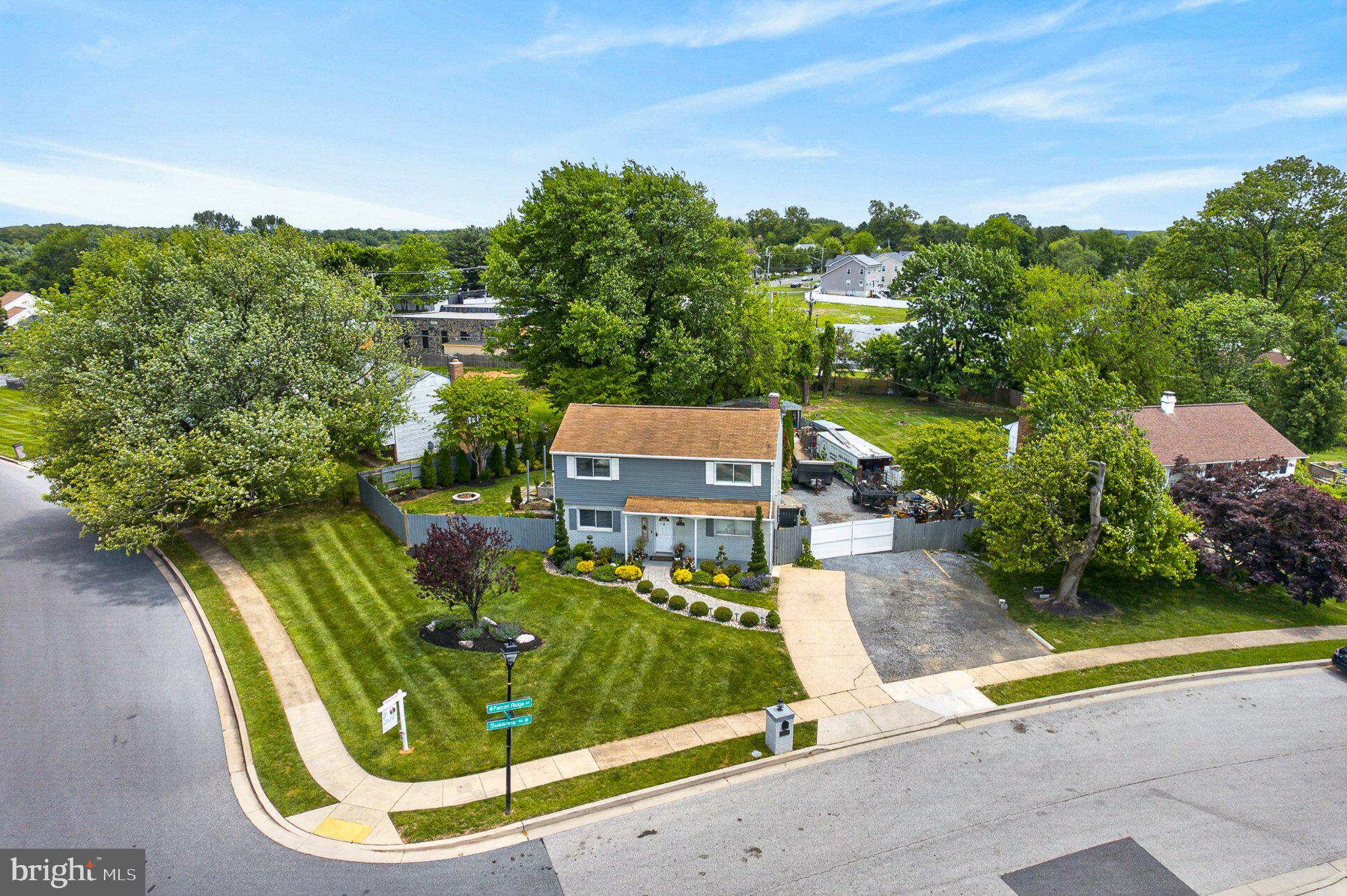 3947 Susanna Road Randallstown, MD 21133 - Photo 30 of 52 Charming corner home with lush greenery.