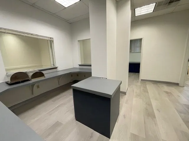 wooden floor and window in a room