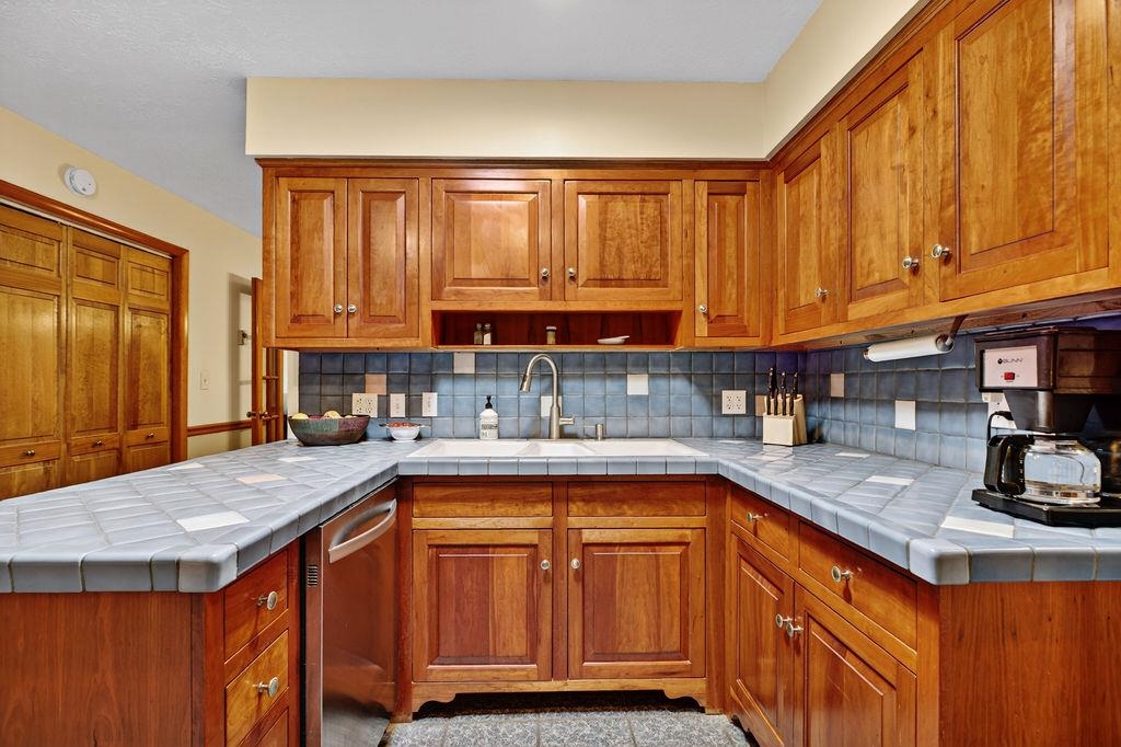 329 Red Hill Road Fairfield, VA 24435 - Photo 13 of 74 a kitchen with stainless steel appliances granite countertop a sink window and cabinets