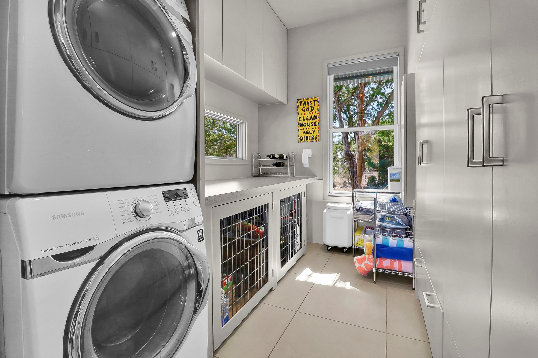8414 Indian Summit Austin, TX 78737 - Photo 25 of 39 Laundry + pantry, cupboards also function as dog crates