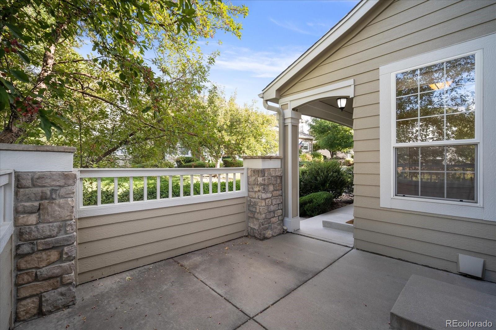 6115 Trailhead Road Highlands Ranch, CO 80130 - Photo 9 of 40 a view of a bench in a yard