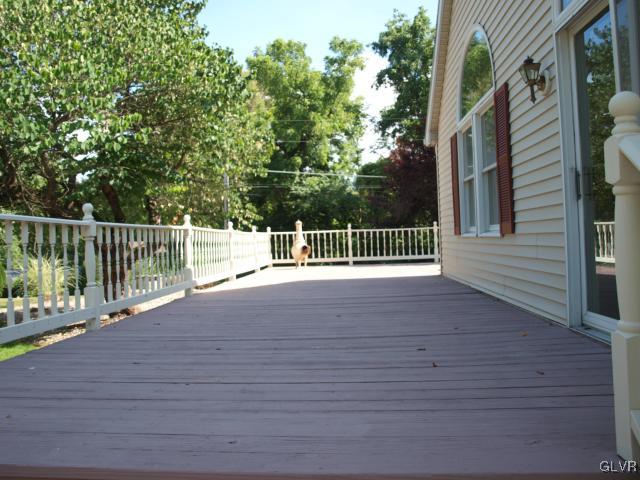 4952 Cedar Grove Road Bangor, PA 18013 - Photo 18 of 50 a view of a deck with a floor