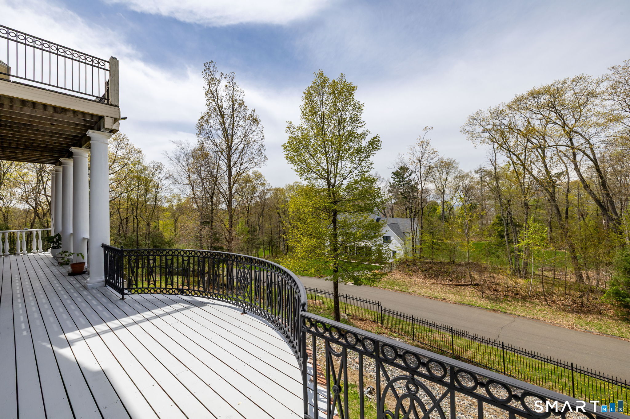 40 Parsons Way Avon, CT 06001 - Photo 34 of 40 Elevated deck overlooking front yard and western views.