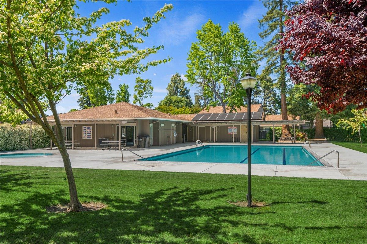 4790 Raspberry Place San Jose, CA 95129 - Photo 35 of 45 a view of a house with a backyard