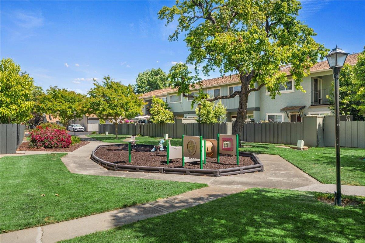 4790 Raspberry Place San Jose, CA 95129 - Photo 40 of 45 a garden view with a seating space