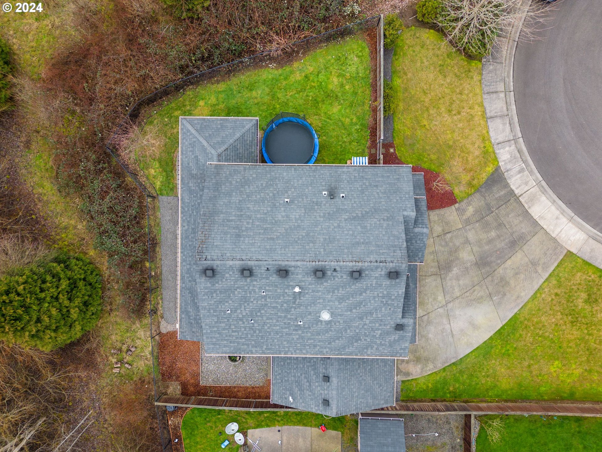 3519 North 6th Circle Ridgefield, WA 98642 - Photo 31 of 40 an aerial view of a house with a yard