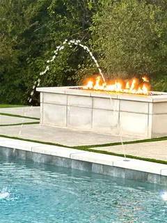 a view of a swimming pool
