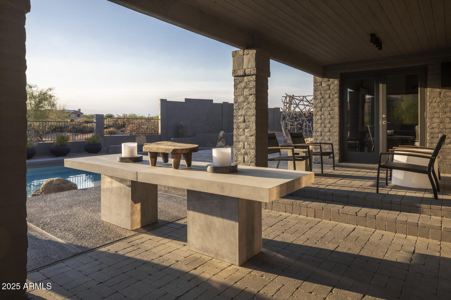 9545 East Romping Road, Unit 90 Carefree, AZ 85377 - Photo 26 of 30 Dawn Pool Exterior_20A4729_1500px