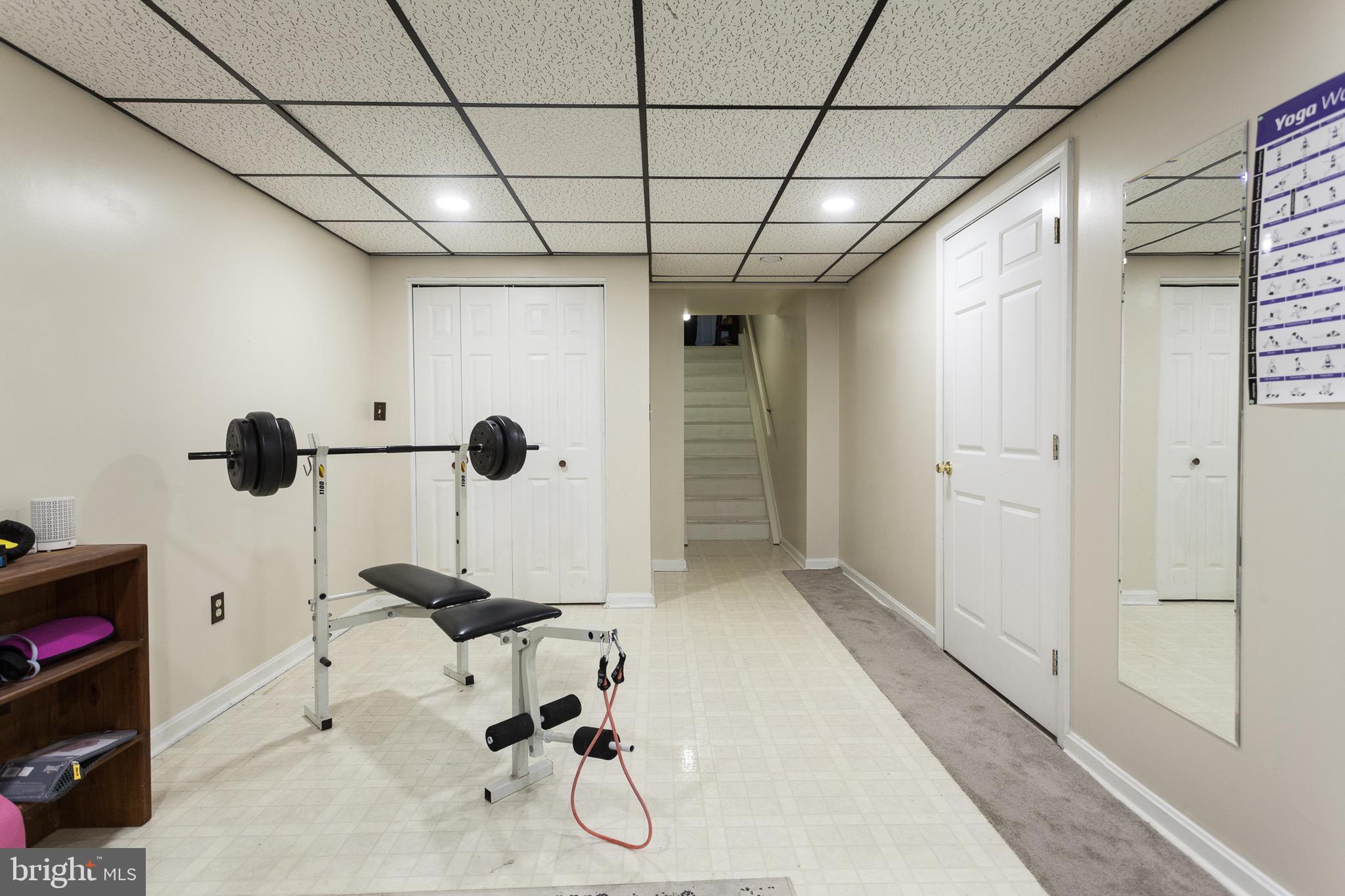 1614 Rolling Road Bel Air, MD 21014 - Photo 21 of 28 Gym/Basement