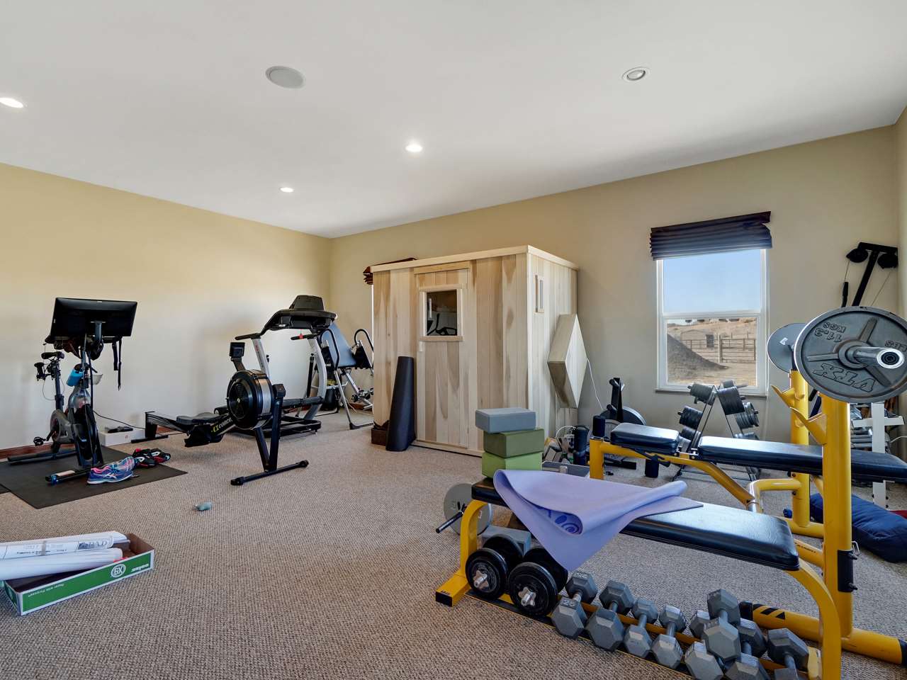 1421 19 Road Fruita, CO 81521 - Photo 33 of 36 a view of a room with gym equipment