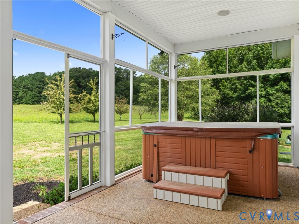 6611 Ammon Road Ford, VA 23850 - Photo 58 of 78 Screened sunroom with expansive glass panels and a