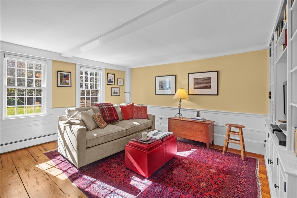 6 Rachael's Lane Duxbury, MA 02332 - Photo 22 of 42 a living room with furniture and a window