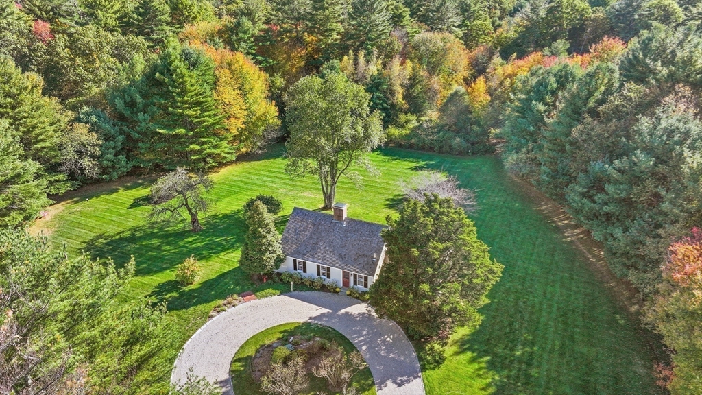 6 Rachael's Lane Duxbury, MA 02332 - Photo 34 of 42 an aerial view of a house with yard