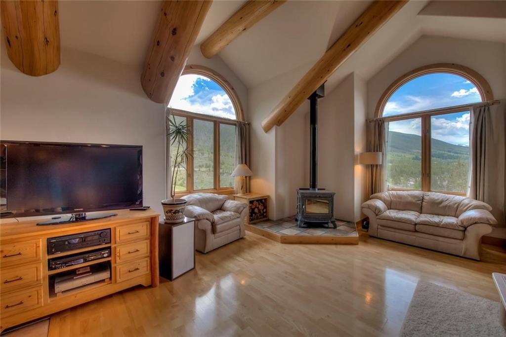 482 Idlewild Drive Dillon, CO 80435 - Photo 3 of 35 a living room with furniture and a flat screen tv