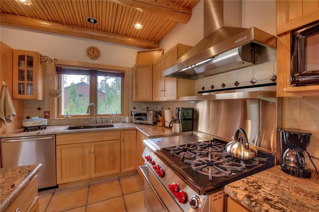 482 Idlewild Drive Dillon, CO 80435 - Photo 6 of 35 a kitchen with a stove and a sink